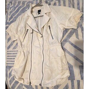 Armani Exchange zip up shirt
